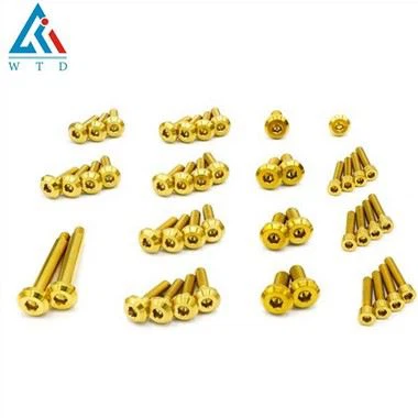 Vijci poklopca motora od titana