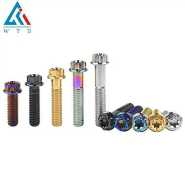 Vijci s elegantnom prirubnicom od titana