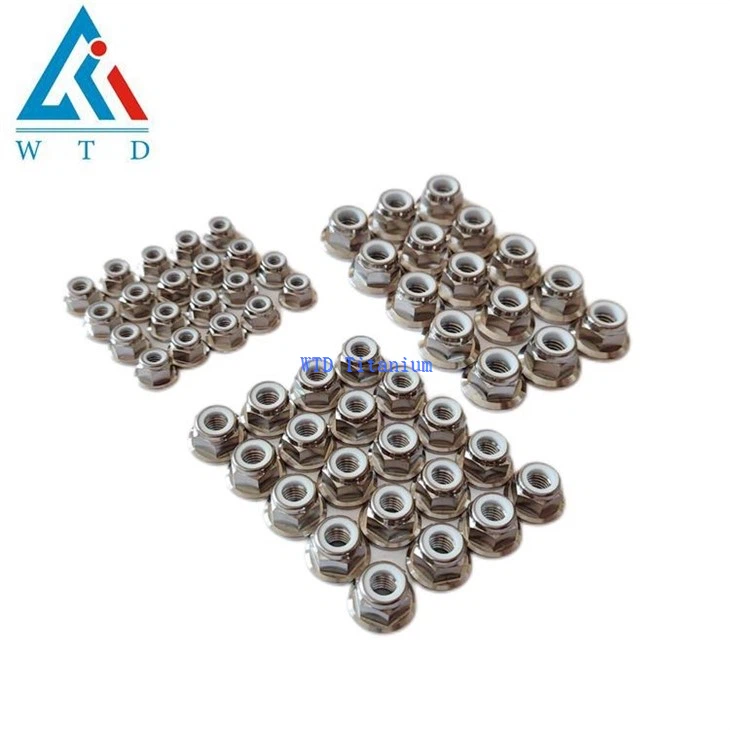 DIN6926 Titanium Nylon Lock Flange Nuts