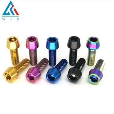 Anodizirani titanijski vijci